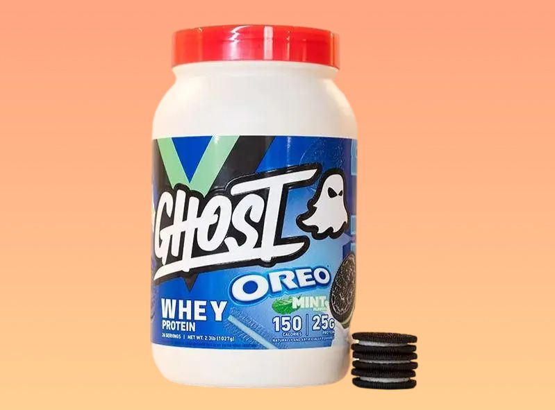 Ghost and Oreo release minty coo<i></i>kie flavored protein powder