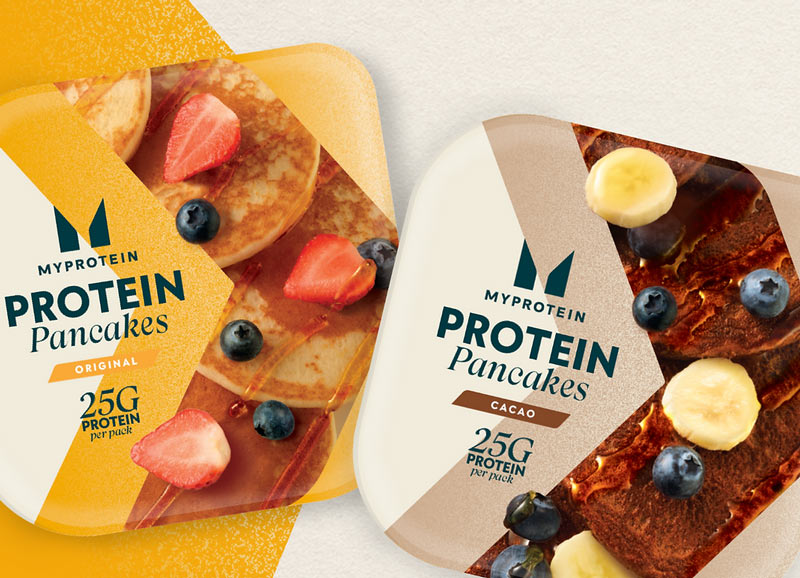 Myprotein has launched a line of ready-made protein pancakes